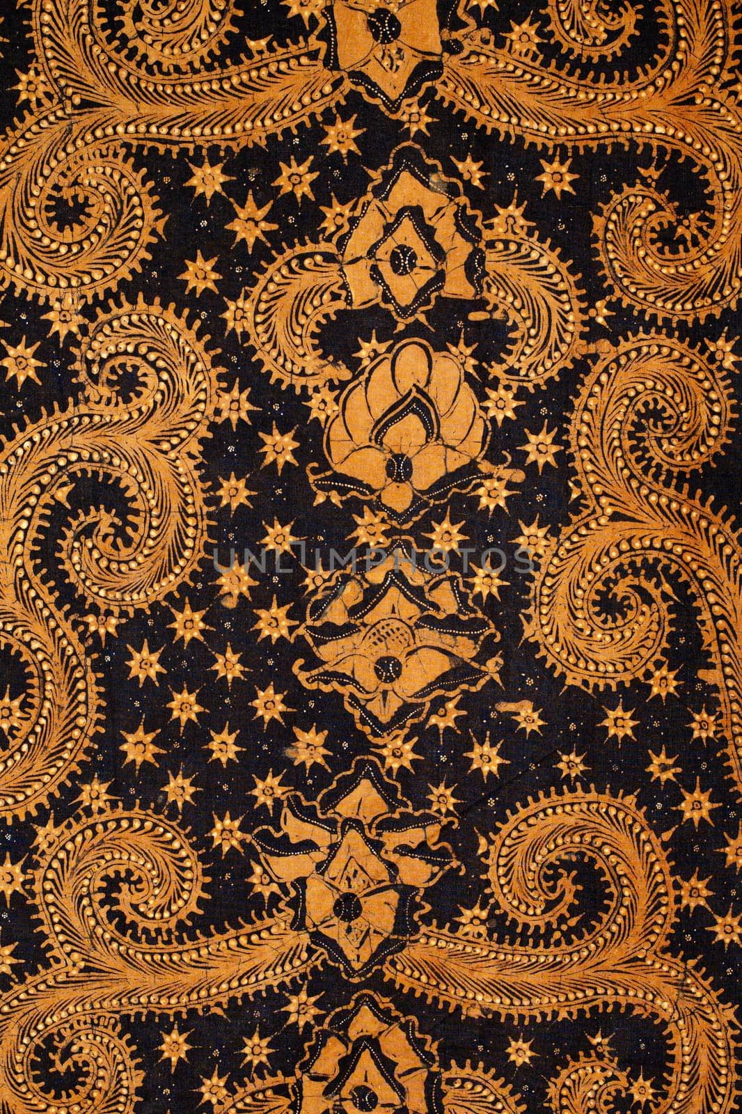 Detail of a batik design from Indonesia