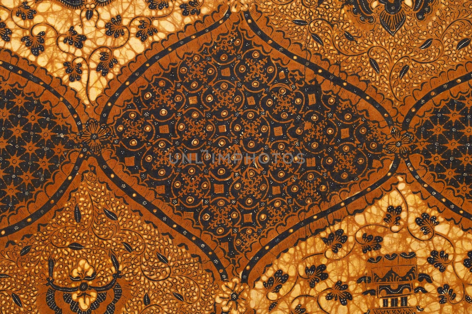 Detail of a batik design from Indonesia