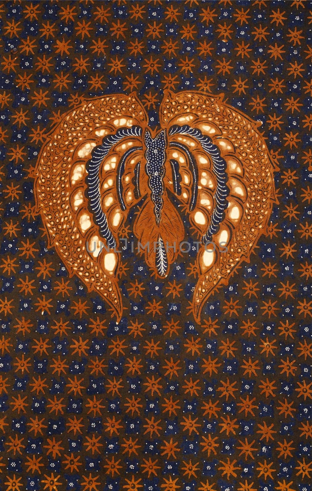 Detail of a batik design from Indonesia