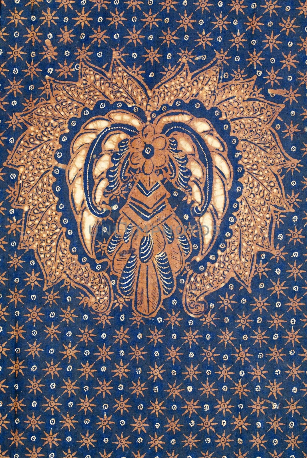 Detail of a batik design from Indonesia