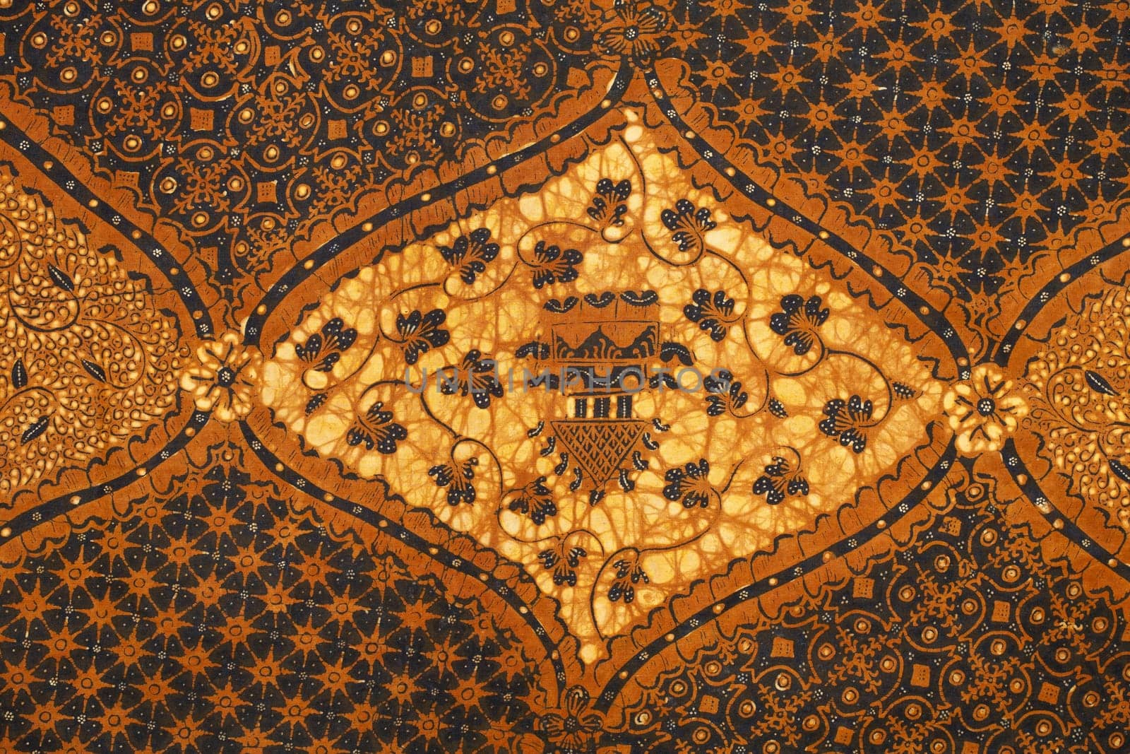Detail of a batik design from Indonesia