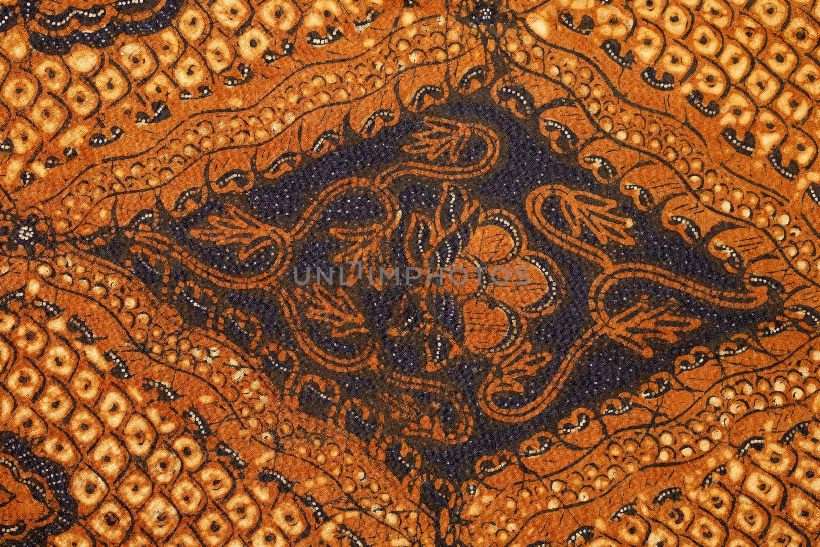 Detail of a batik design from Indonesia