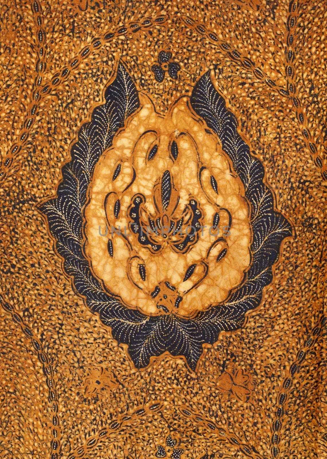Detail of a batik design from Indonesia