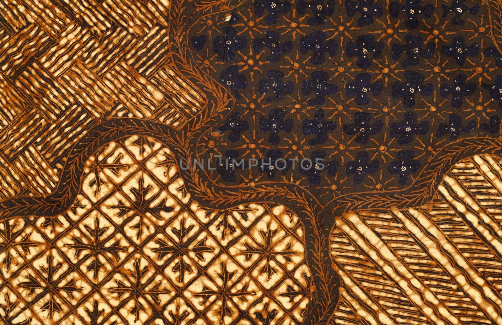 Detail of a batik design from Indonesia