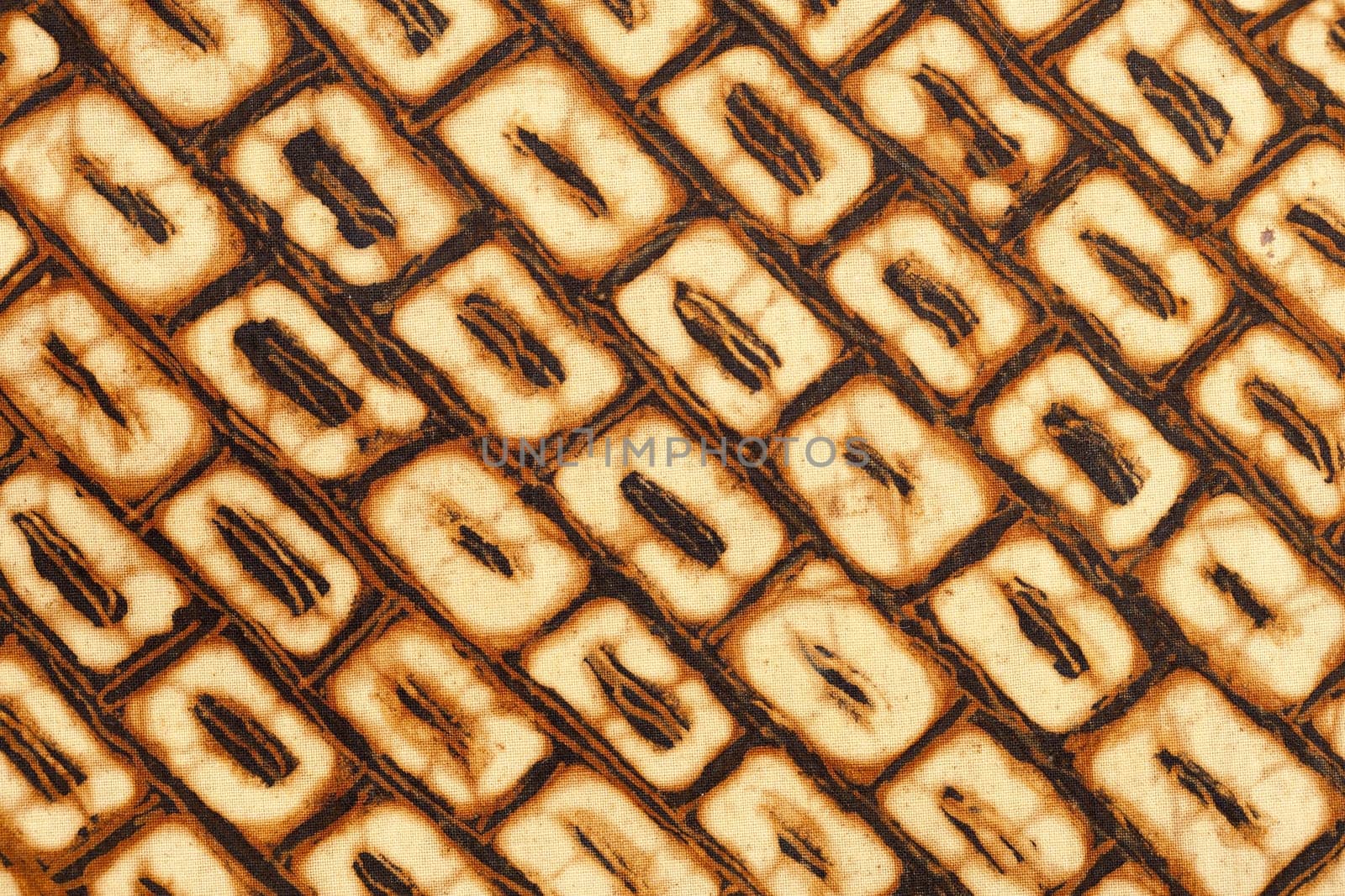 Detail of a batik design from Indonesia