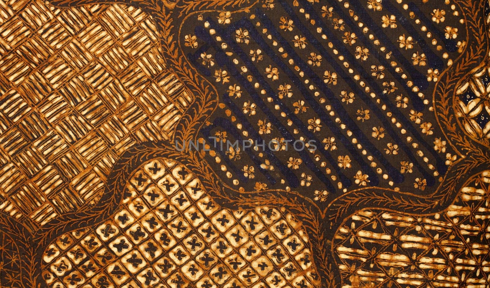 Detail of a batik design from Indonesia