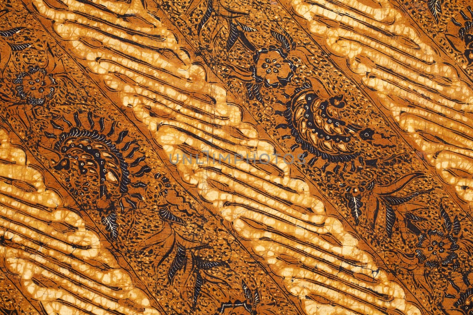 Detail of a batik design from Indonesia