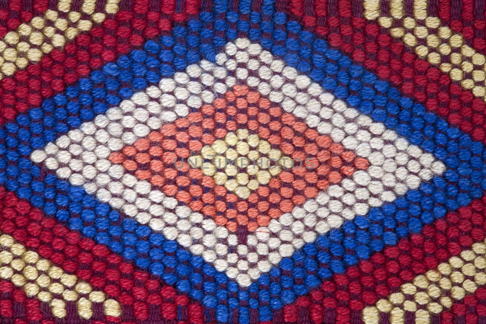 Detail of an Indonesian ulos design