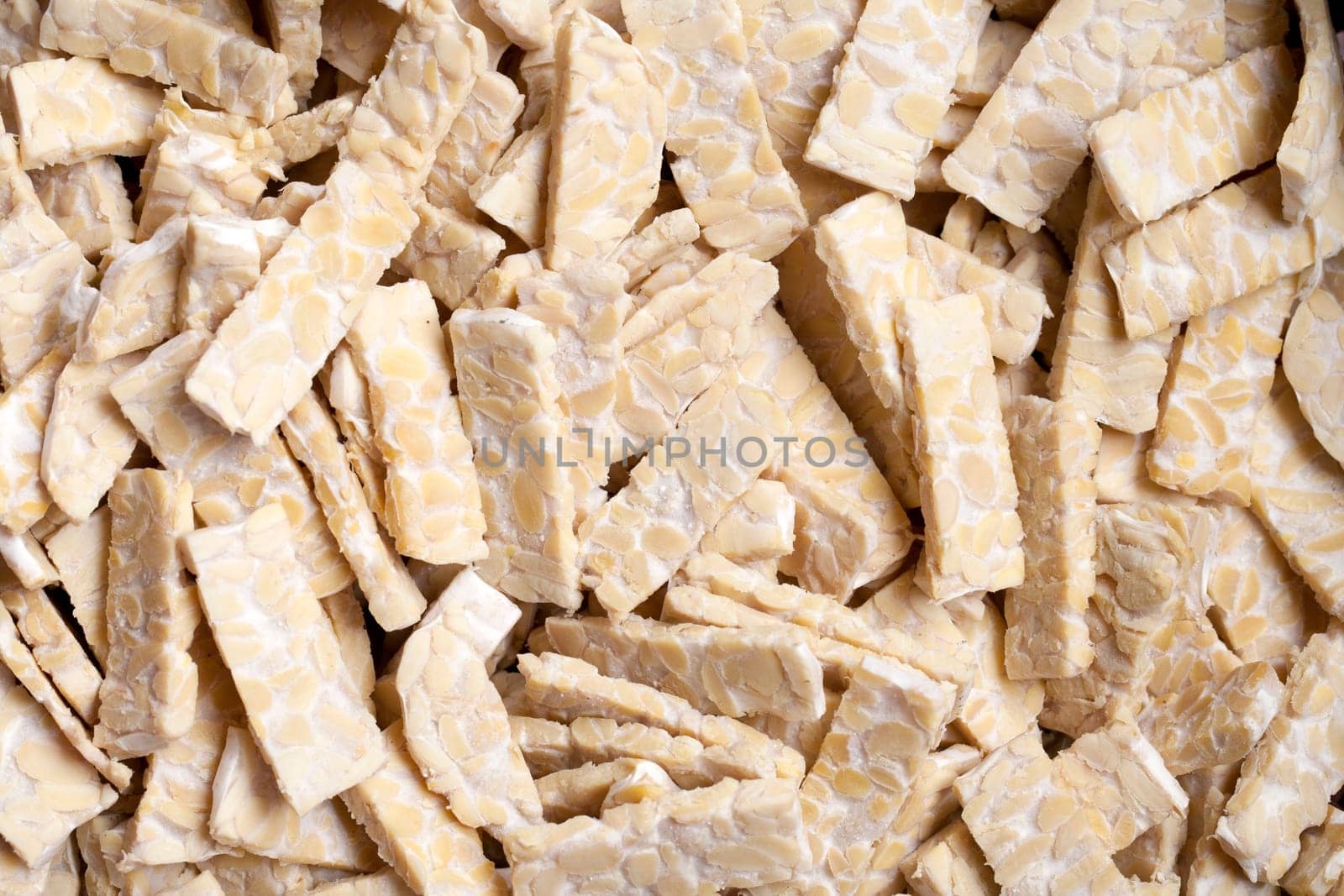 Tempeh or tempe is a traditional soy product originally from Indonesia