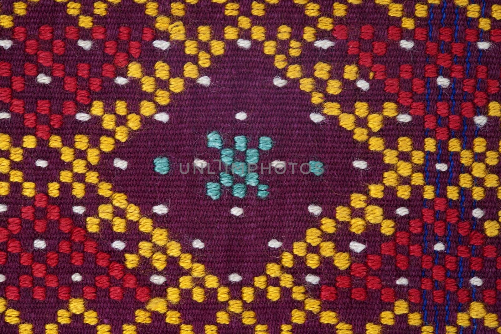 Detail of an Indonesian ulos design