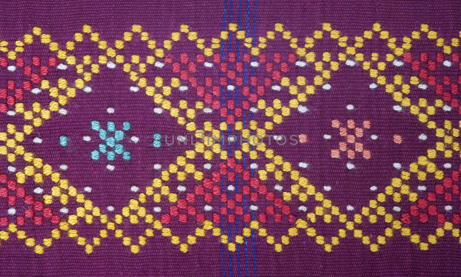 Detail of an Indonesian ulos design