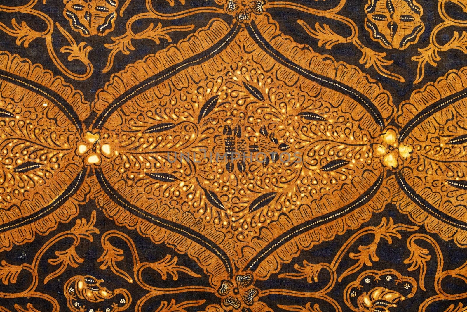 Detail of a batik design from Indonesia