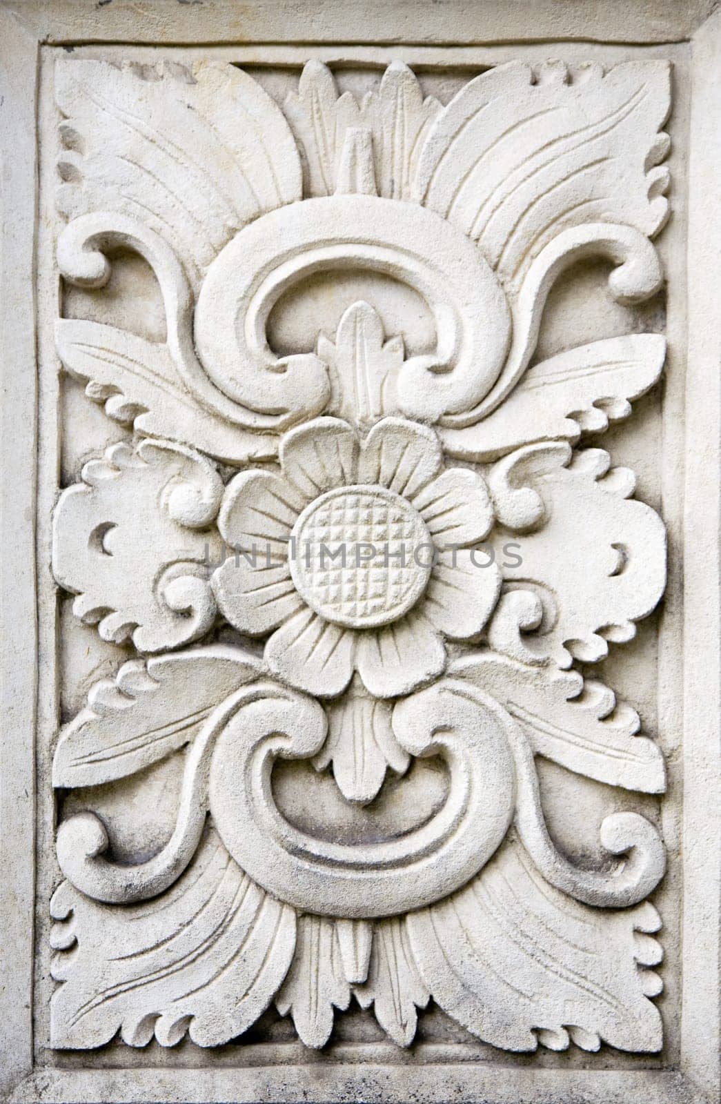 Traditional stone carving in sandstone, Bali, Indonesia