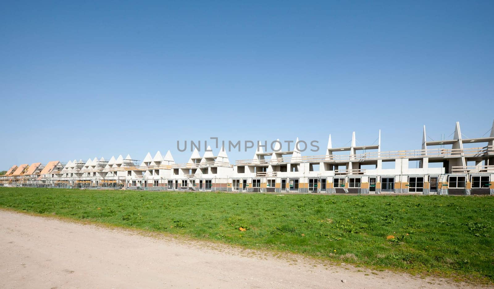 Construction site in Vathorst, Amersfoort, the Netherlands