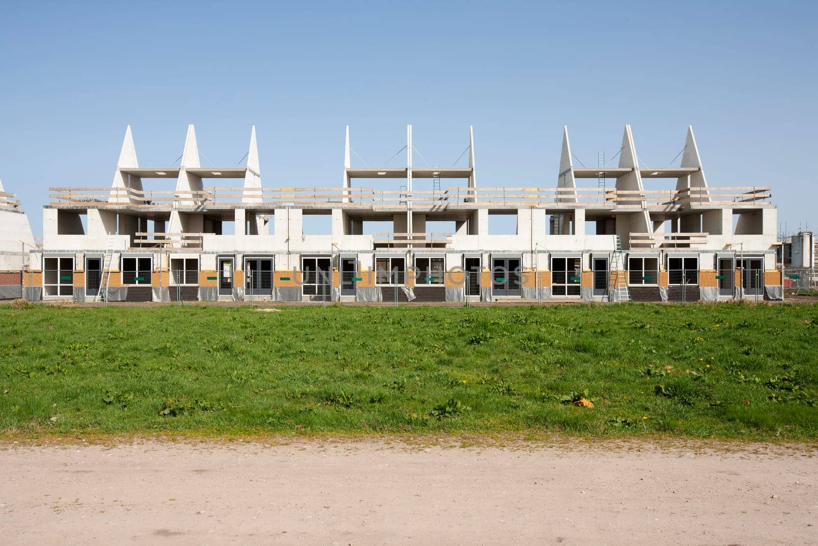 Construction site in Vathorst, Amersfoort, the Netherlands