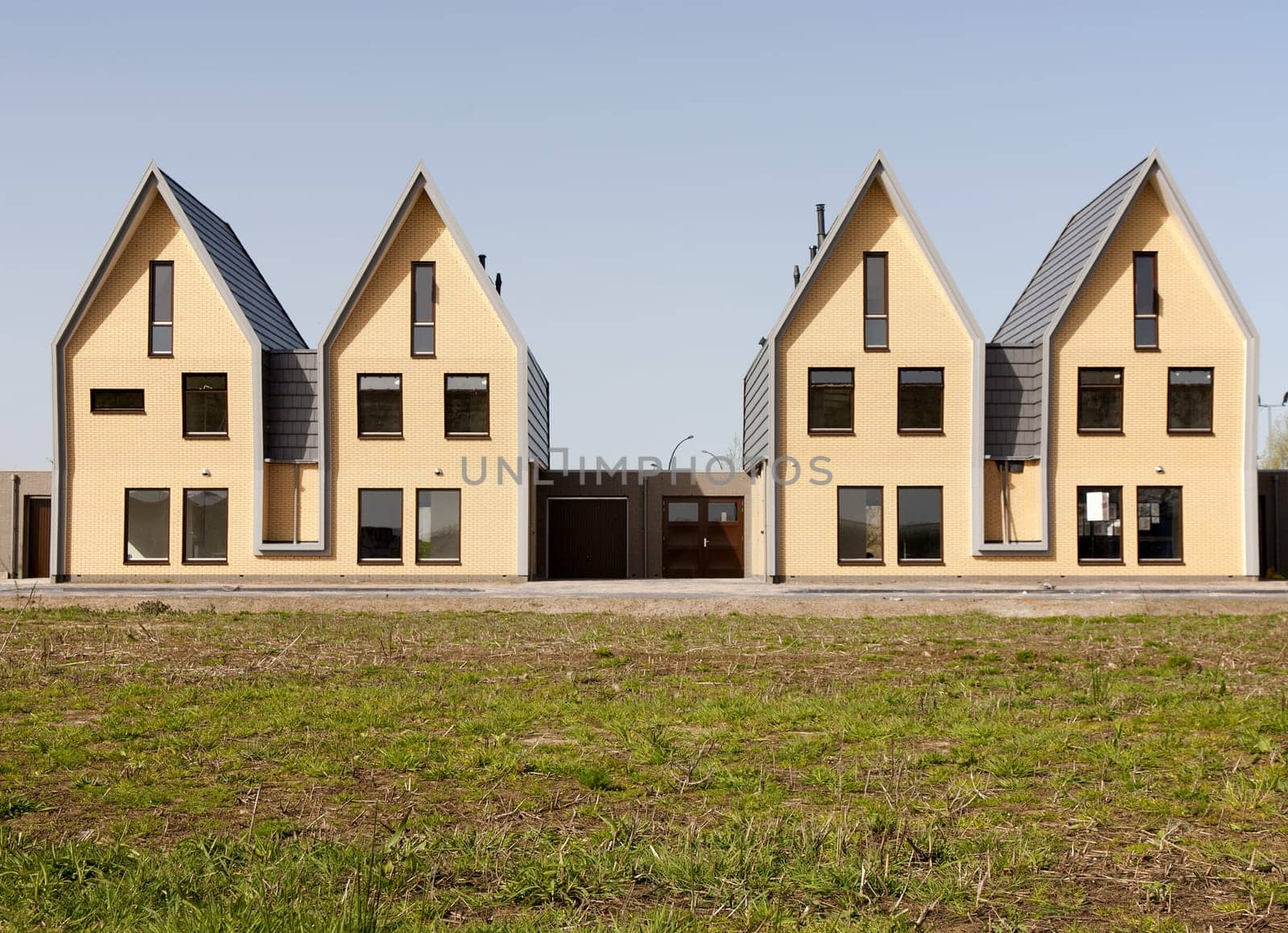 Housing development in Vathorst, Amersfoort, the Netherlands