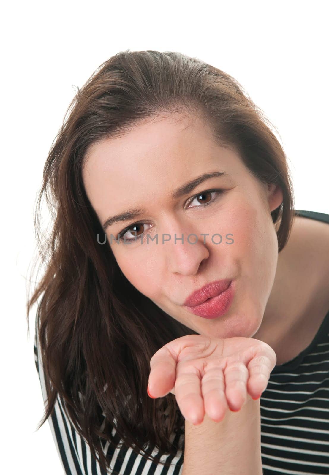 Kissing mouth