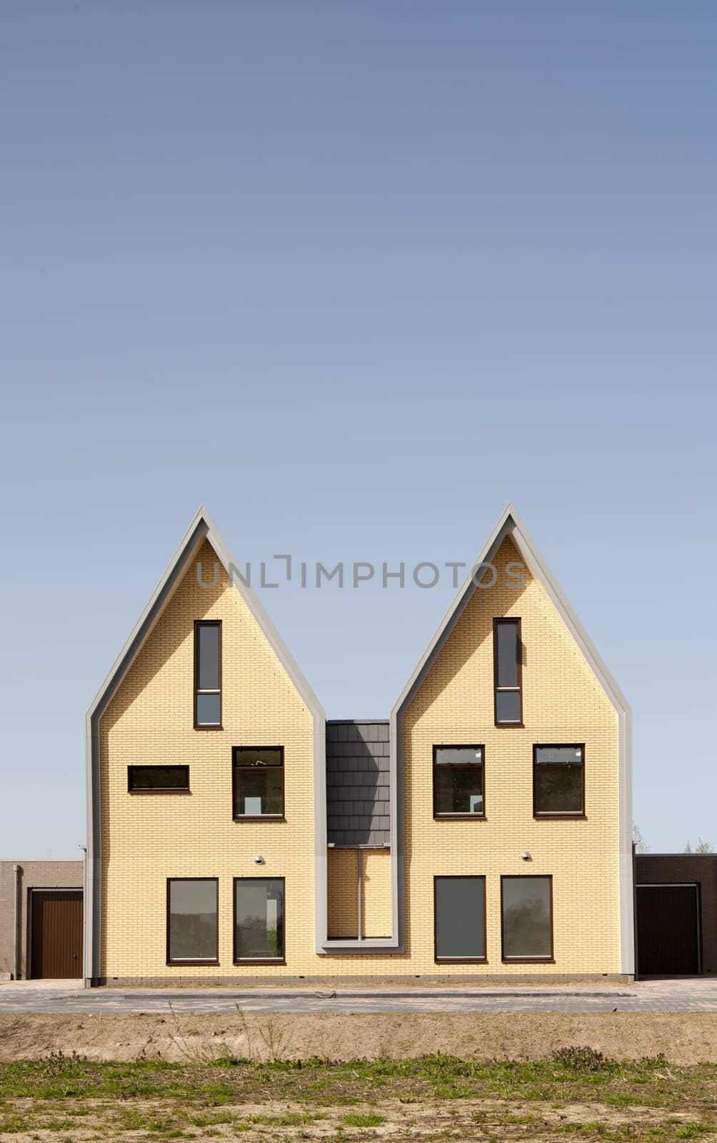 Housing development in Vathorst, Amersfoort, the Netherlands