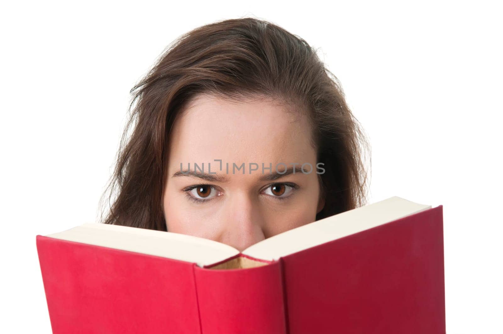 Woman with book