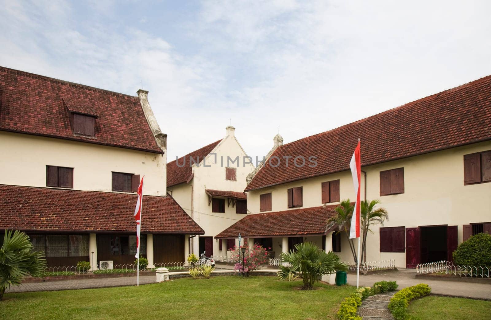 Fort (benteng) Rotterdam in Makassar, Sulawesi, Indonesia