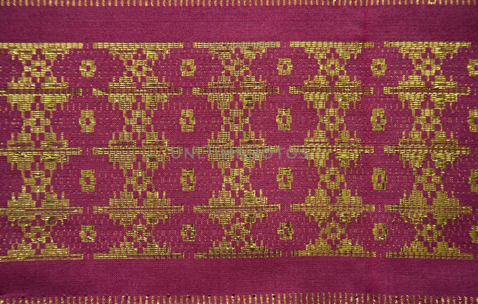 Detail of a Songket from Palembang