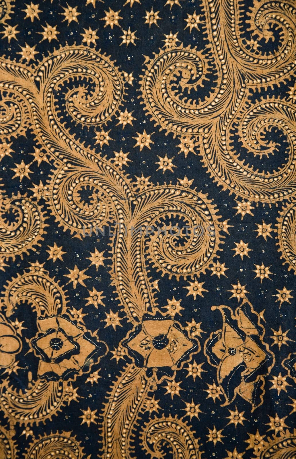 Detail of a batik design from Indonesia