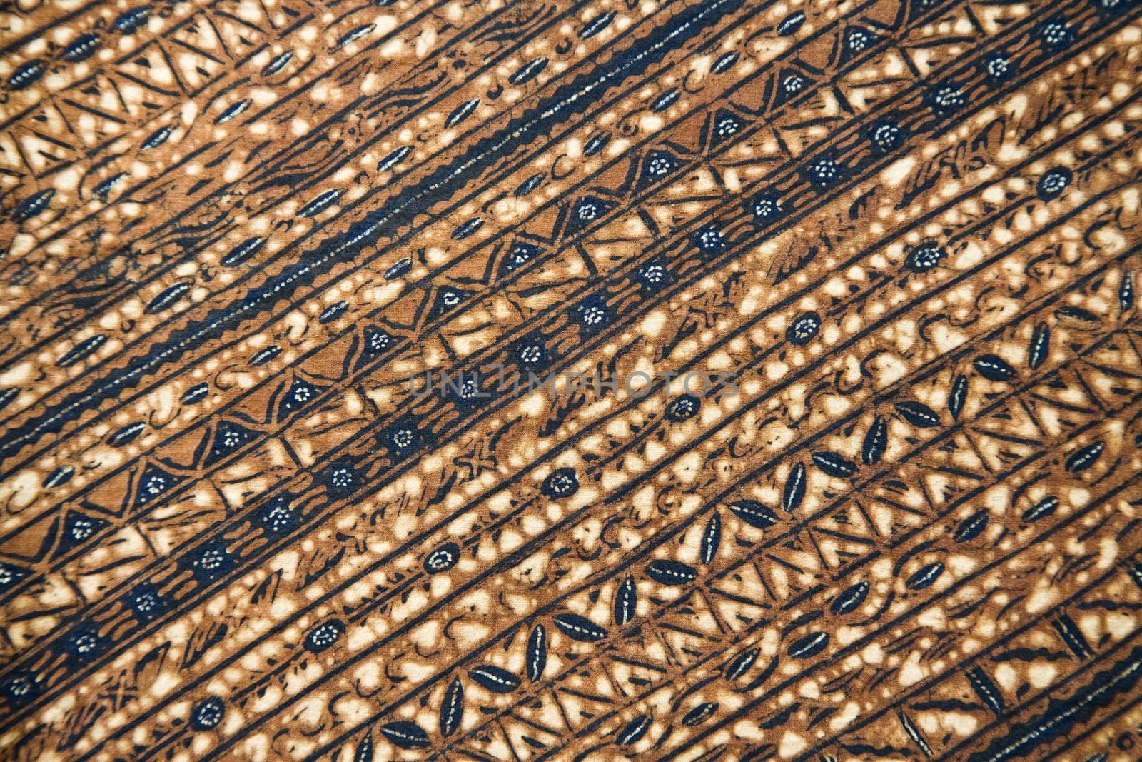 Detail of a batik design from Indonesia