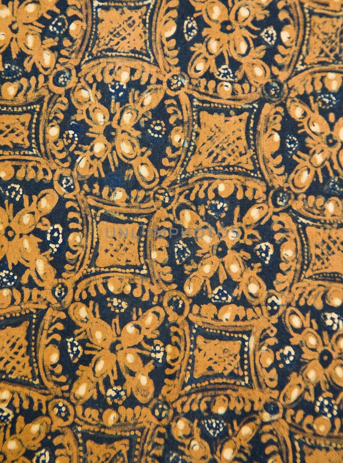 Detail of a batik design from Indonesia