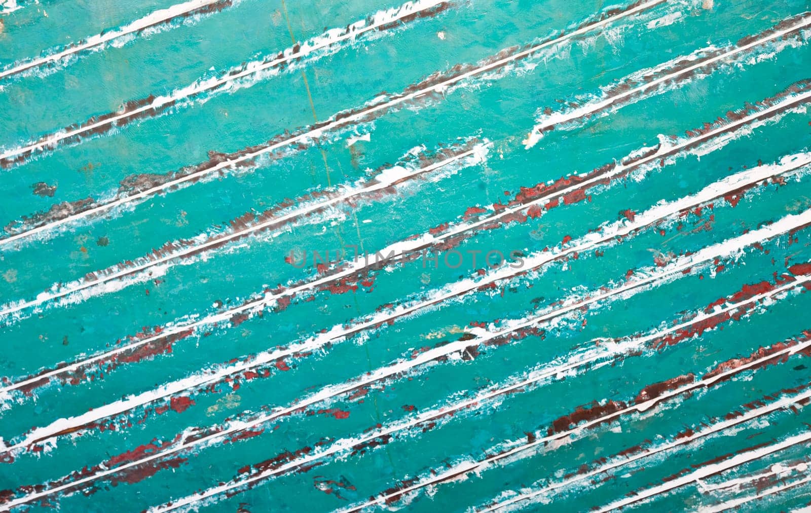 Hull background of a Makassar schooner (pinisi) in Sunda Kelapa, the old port of Jakarta, Indonesia