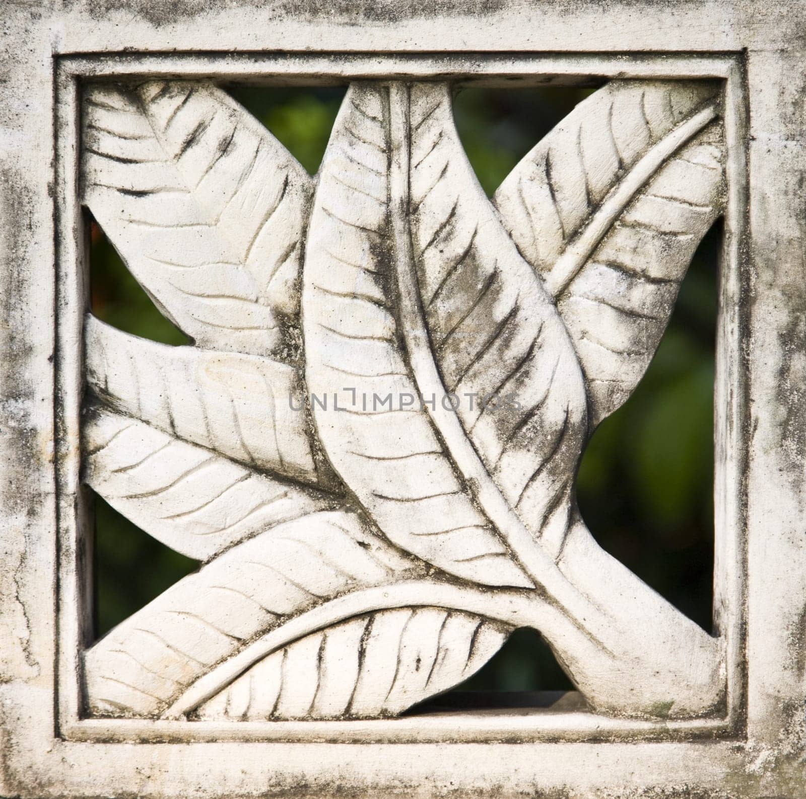Traditional Balinese stone carving