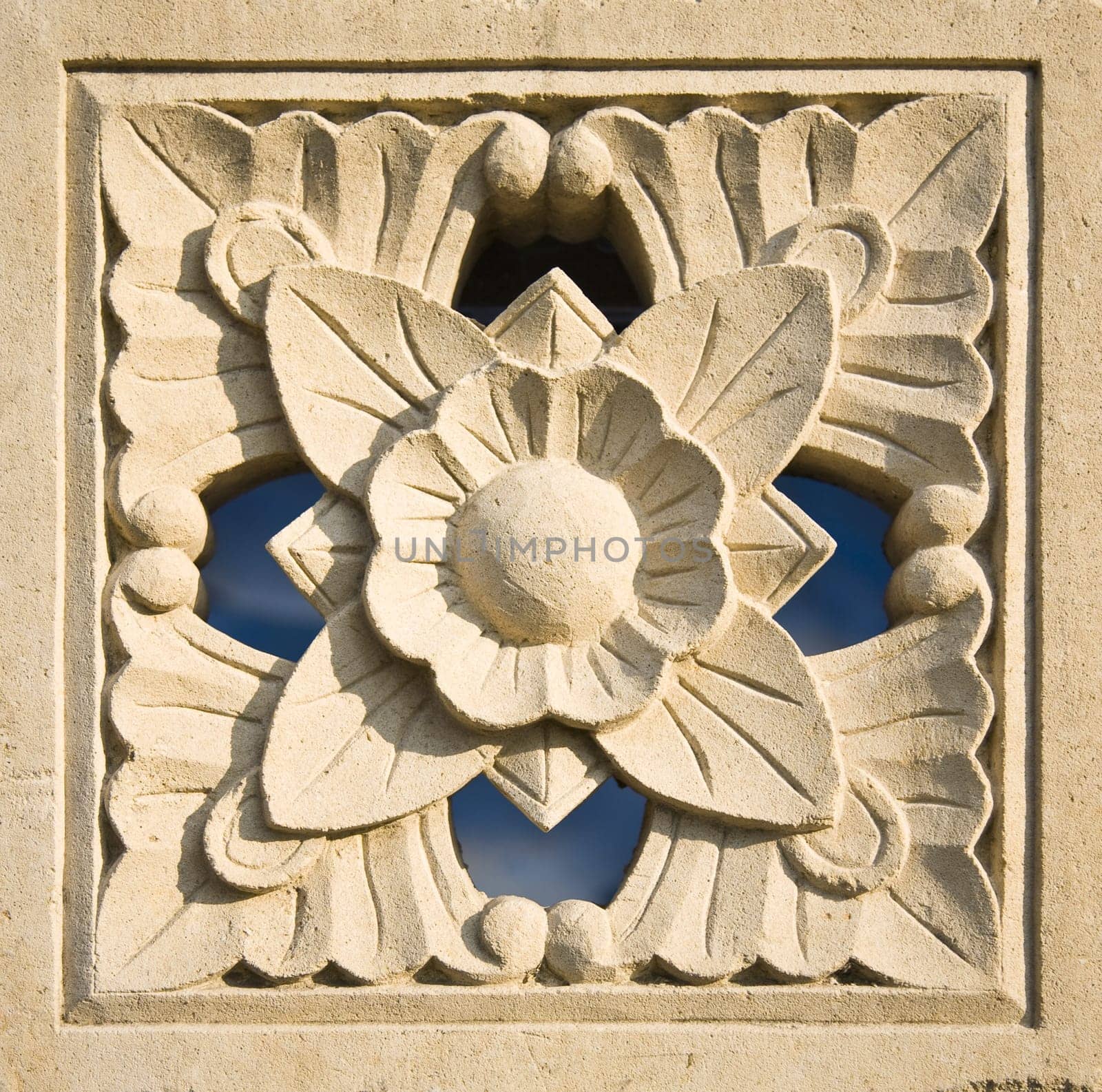Traditional Balinese stone carving