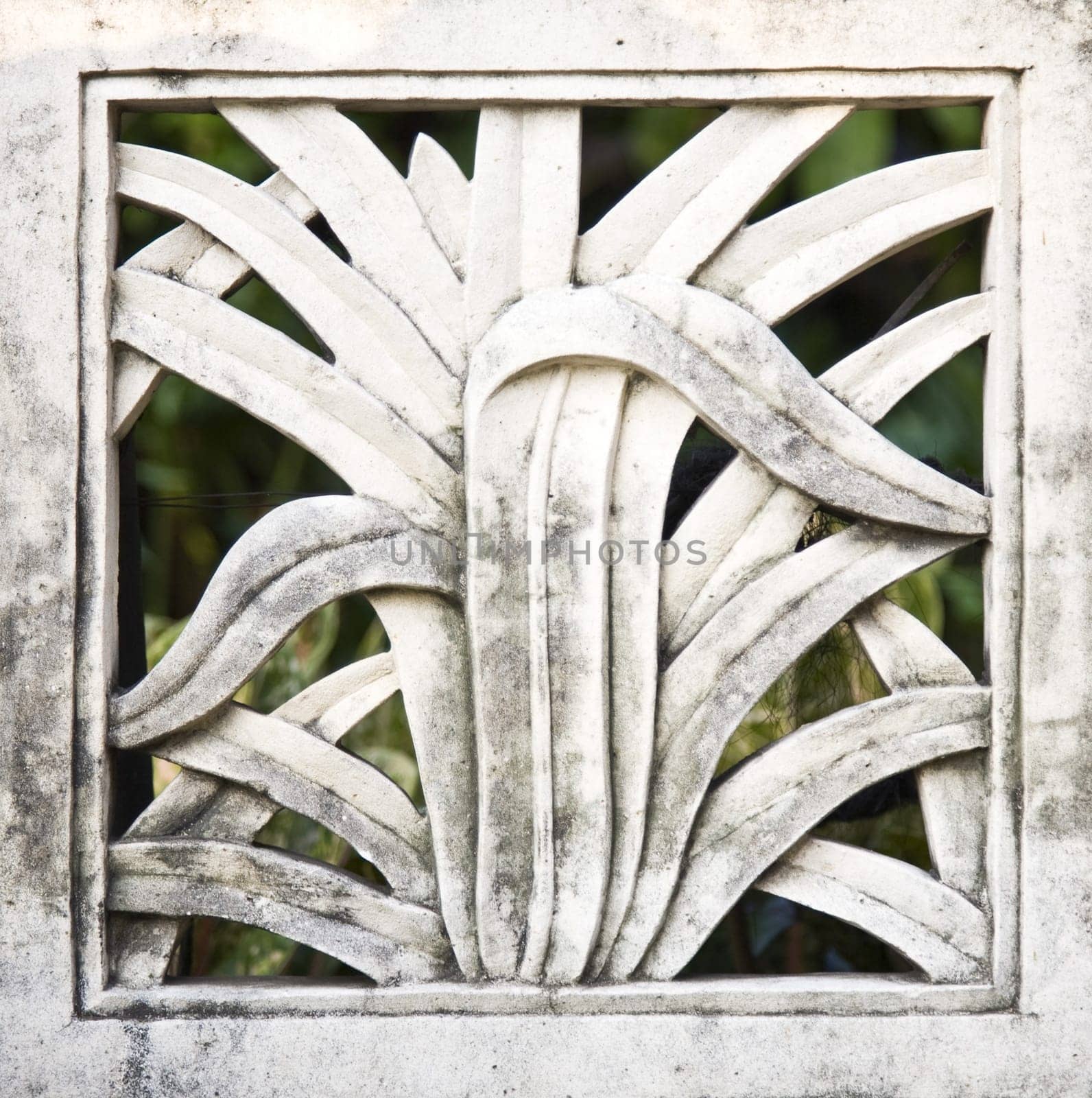 Traditional Balinese stone carving