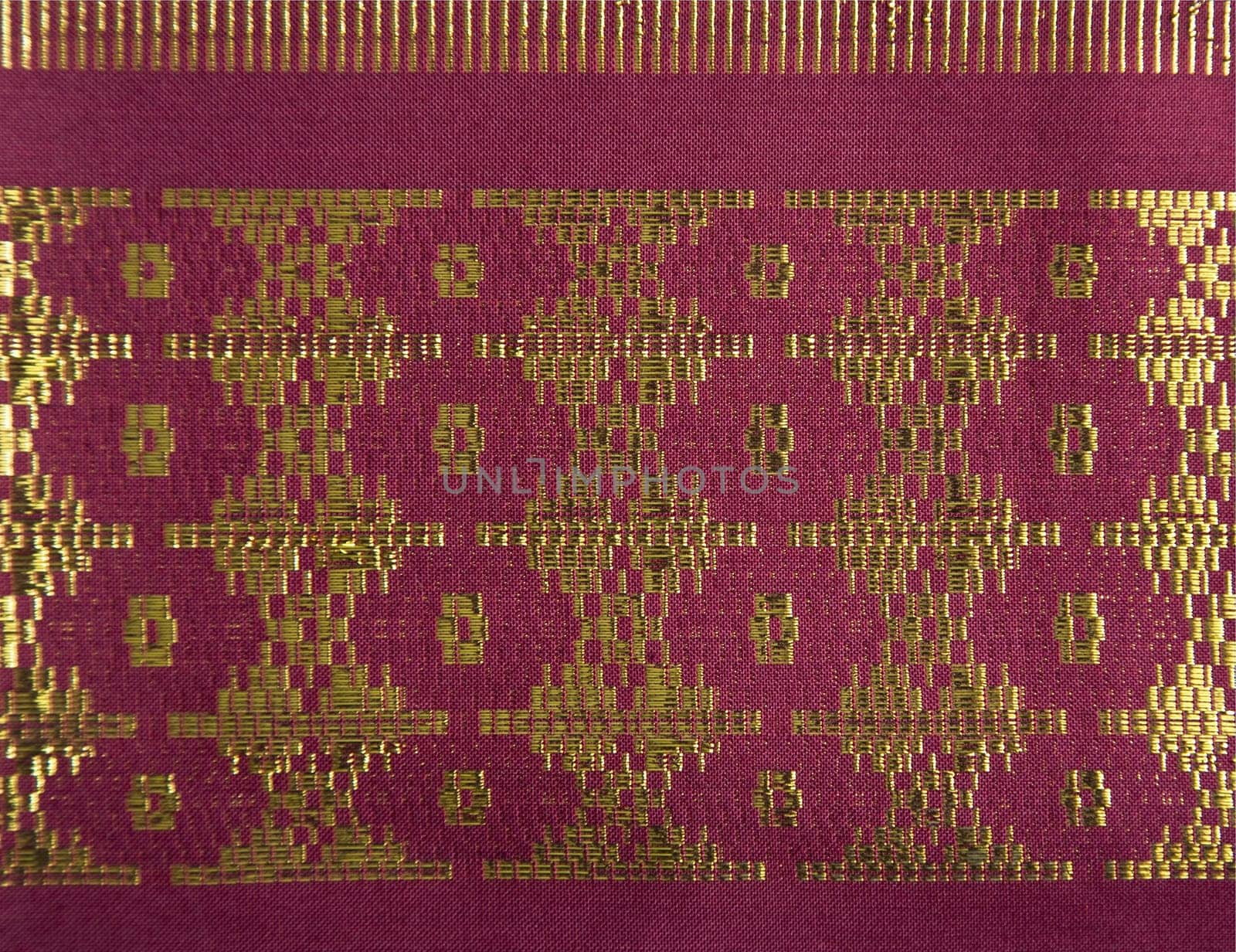 Detail of a Songket from Palembang