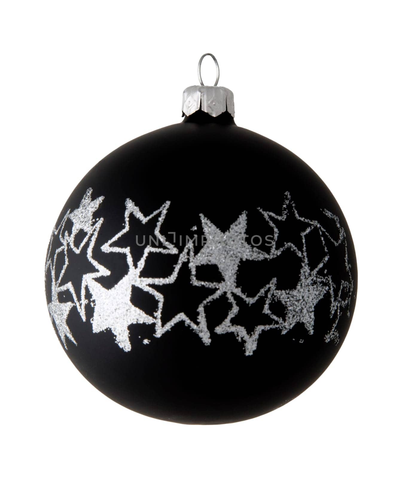 Christmas ball isolated on white