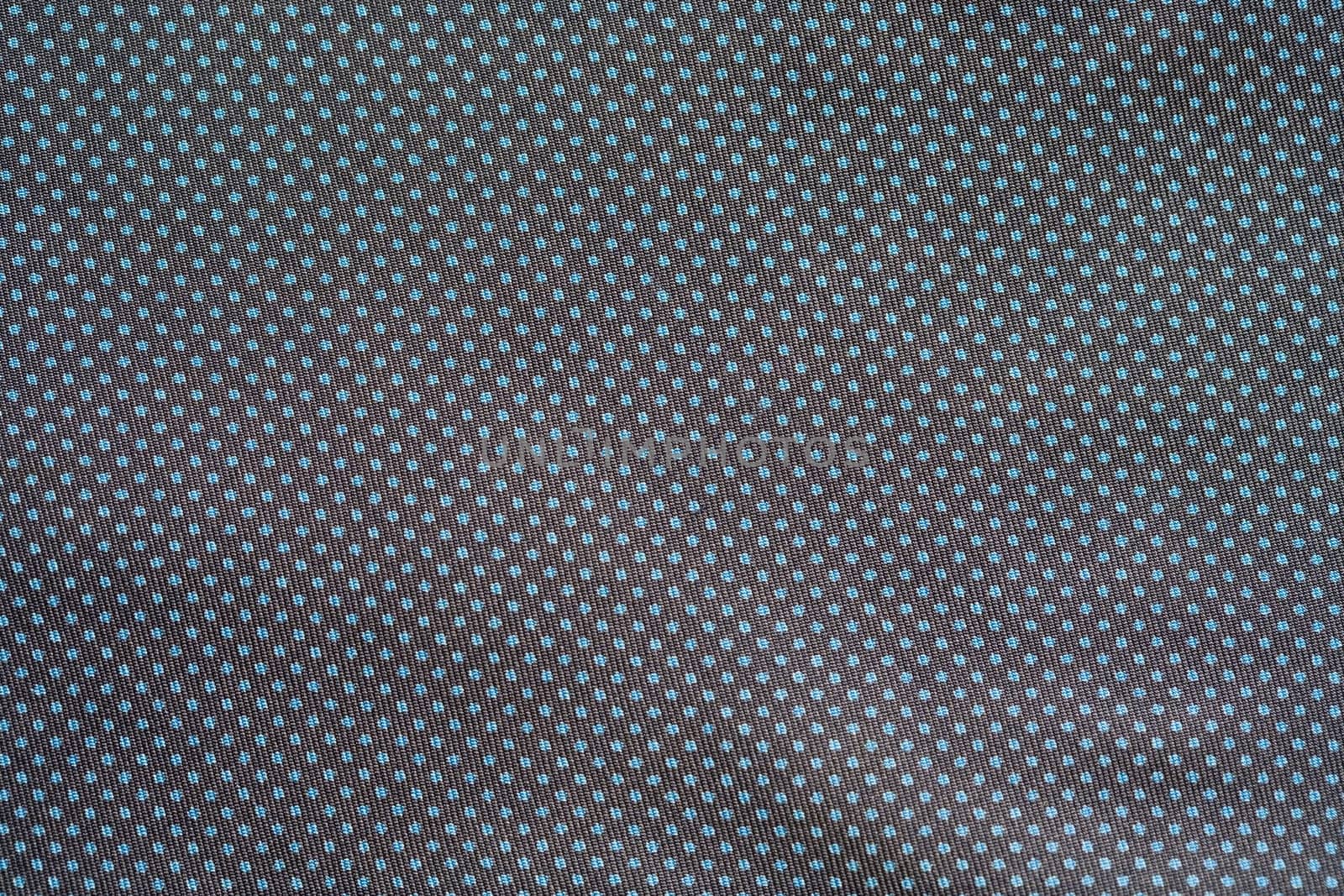Close up of a silk necktie pattern