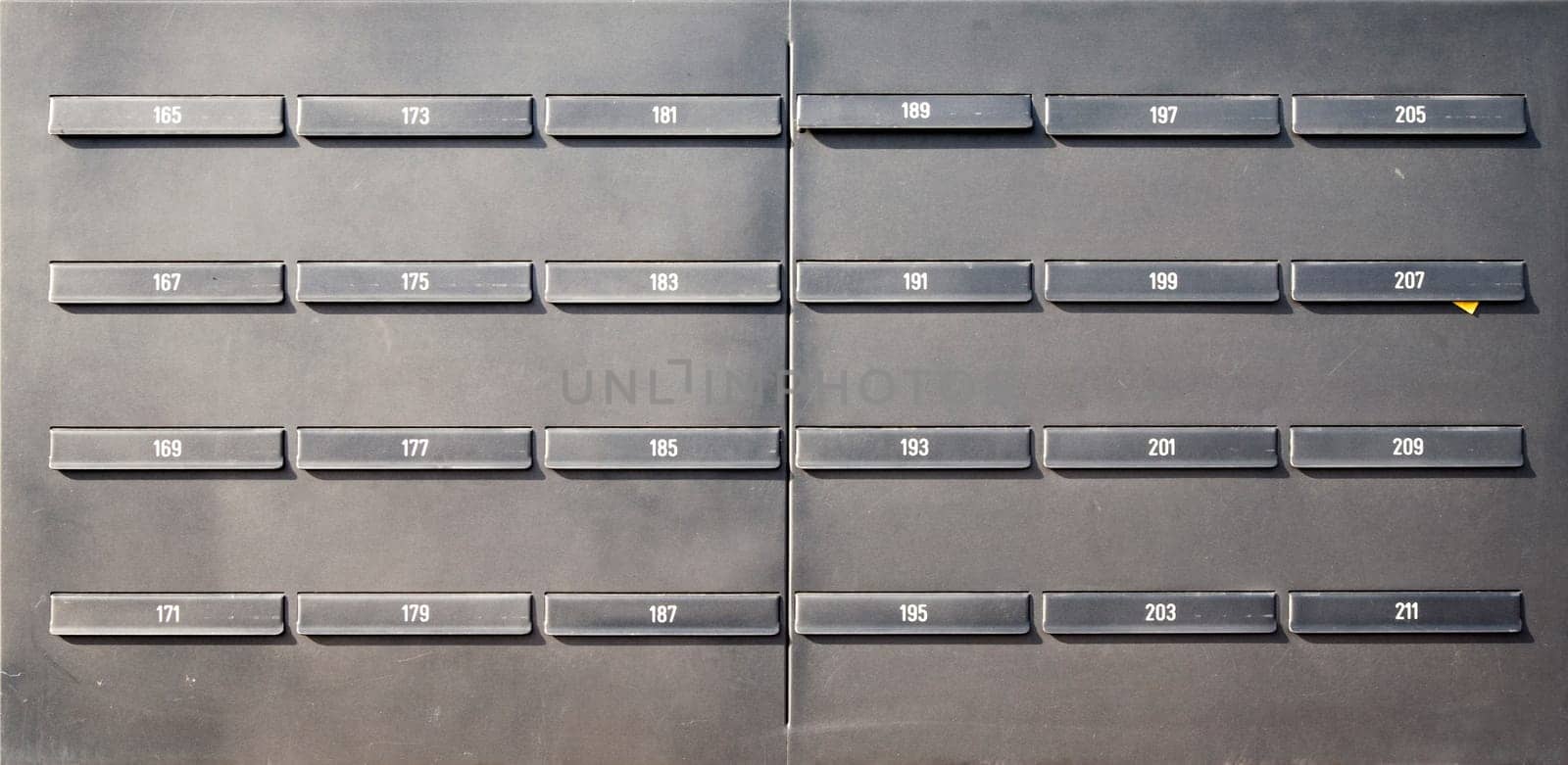 Letterboxes of an apartement building