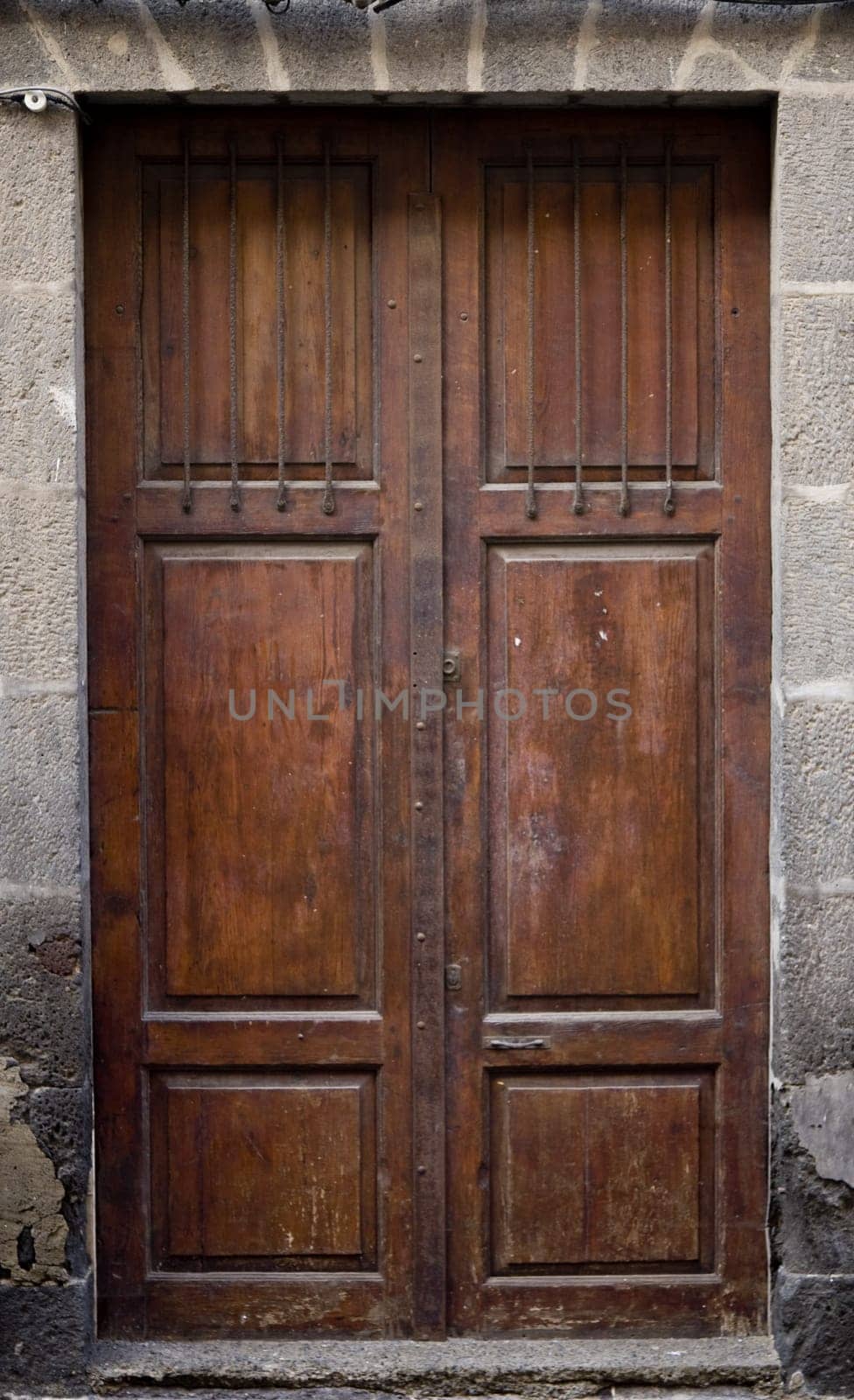 Canary Islands door in Vegueta, Las Palmas de Gran Canaria