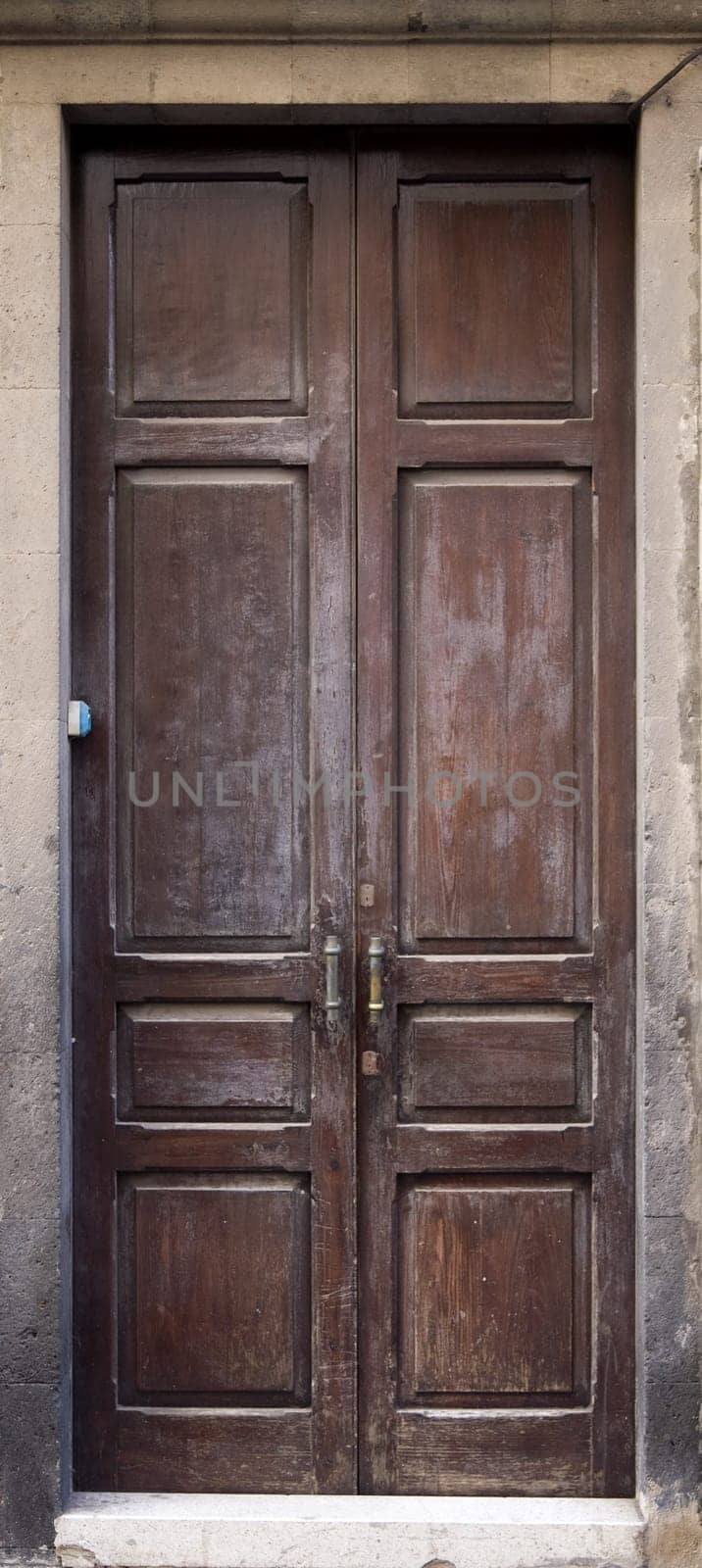 Canary Islands door in Vegueta, Las Palmas de Gran Canaria