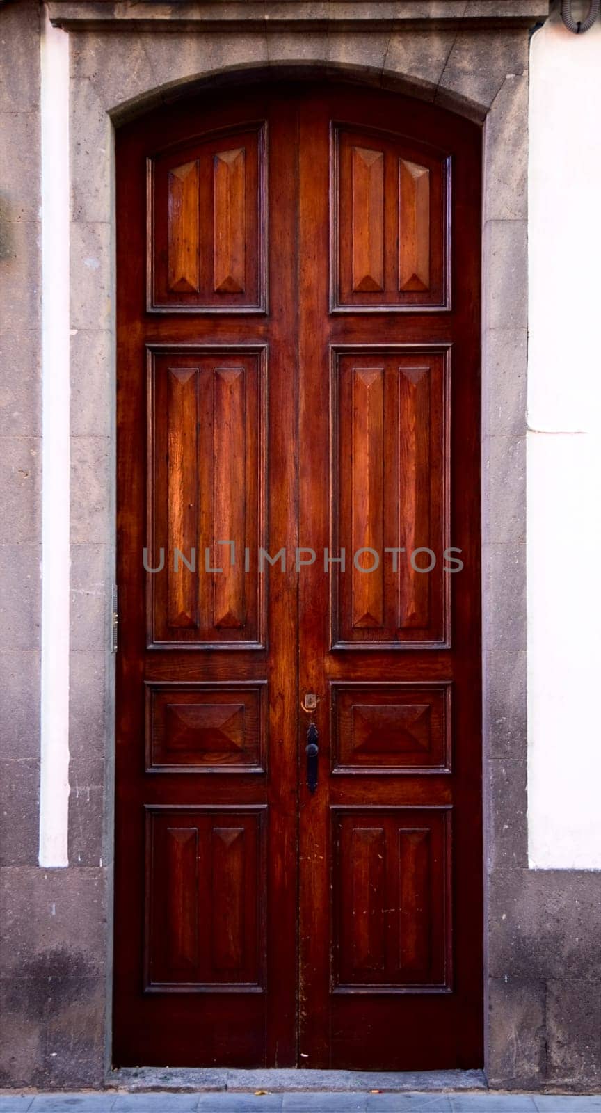 Canary Islands door in Vegueta, Las Palmas de Gran Canaria