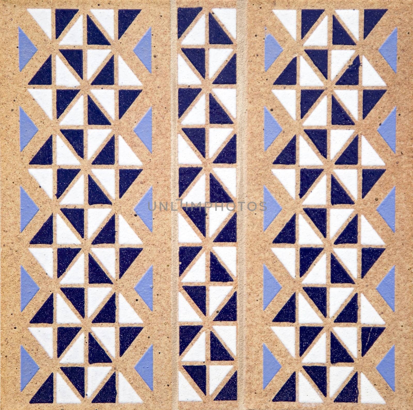 Tile motif on the Canary Islands