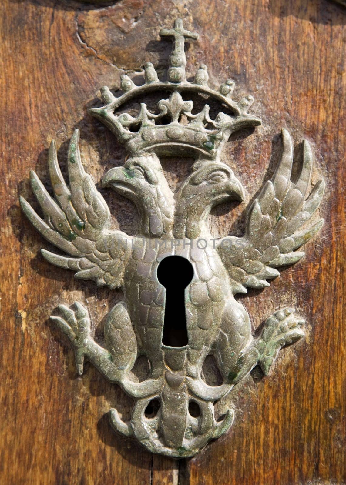 Antique keyhole in Gran Canaria, Spain