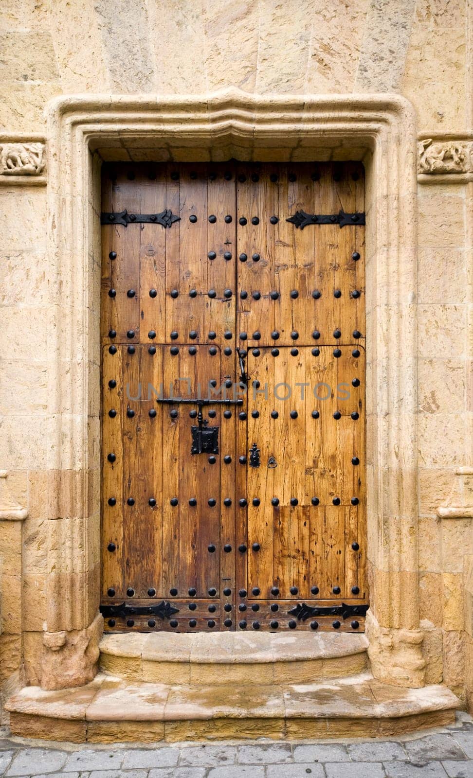 Canary Islands door in Vegueta, Las Palmas de Gran Canaria