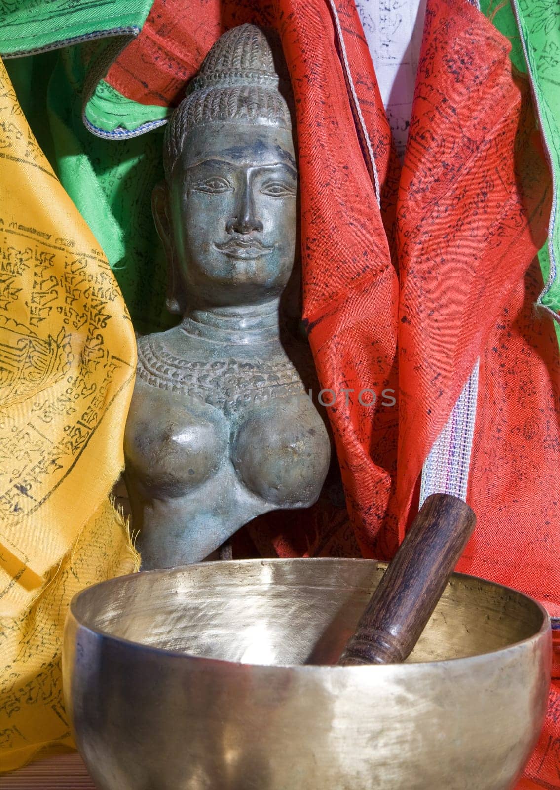 Tibetan singing bowl for sound healing