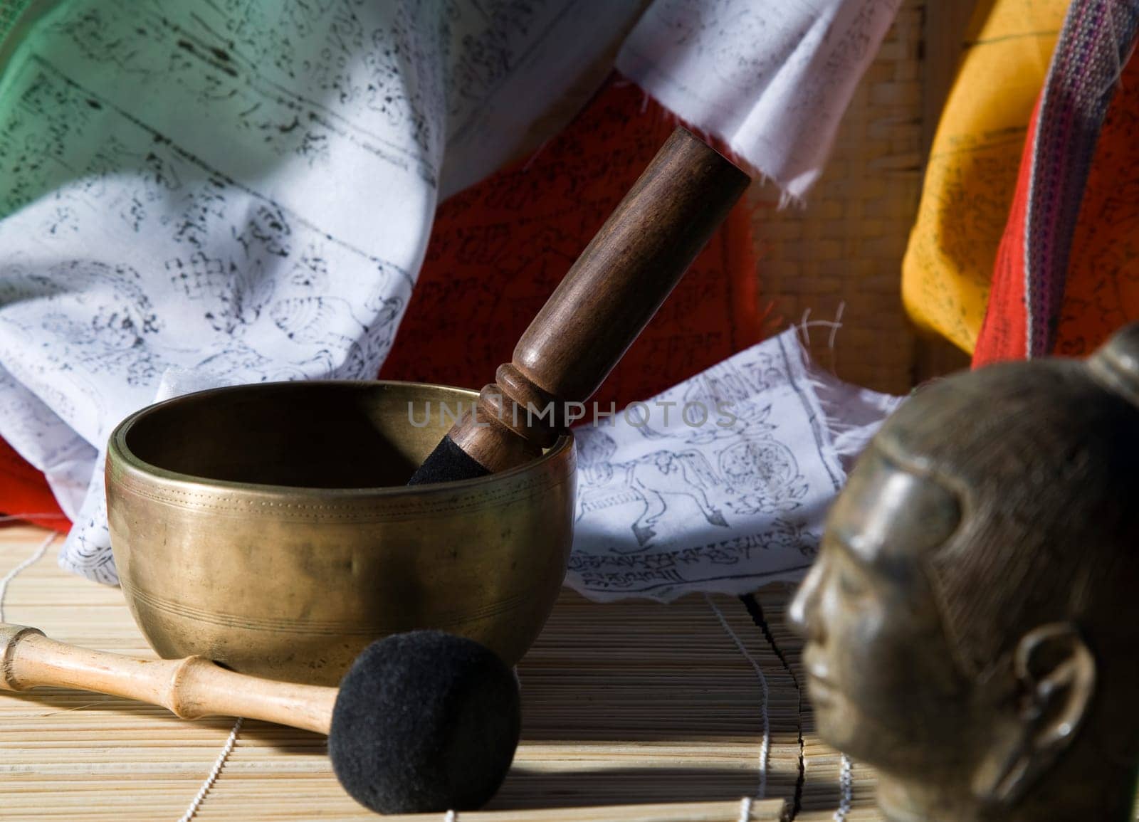 Tibetan singing bowl for sound healing