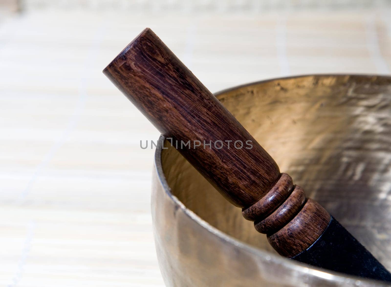 Tibetan singing bowl for sound healing