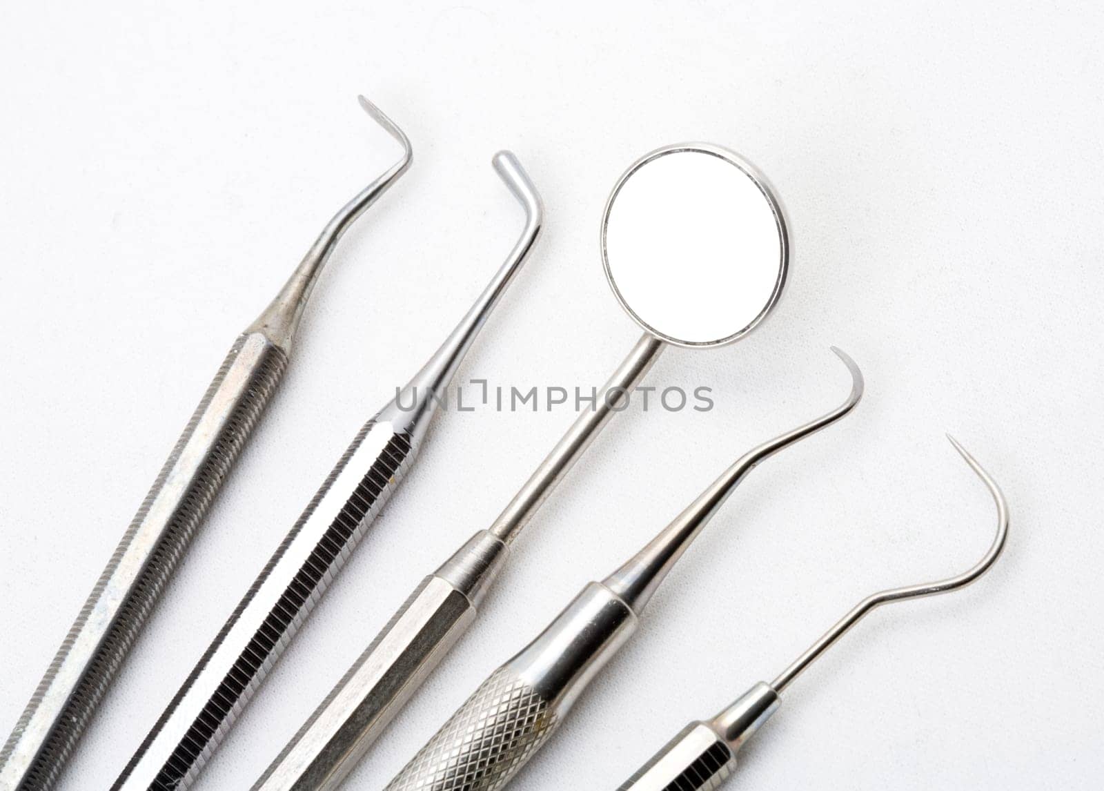 Close up of some instruments of a dentist
