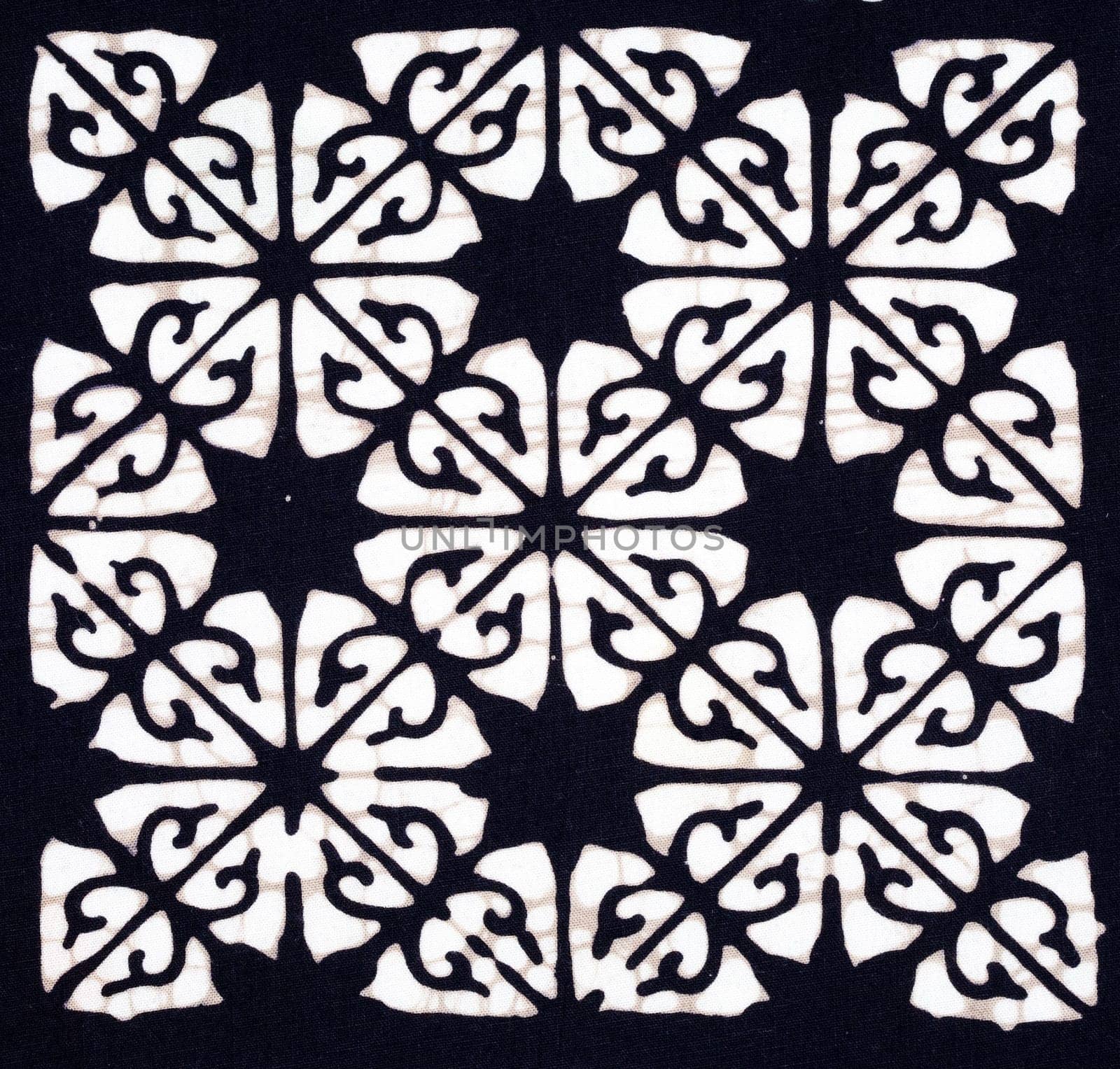 Detail of a batik design from Indonesia