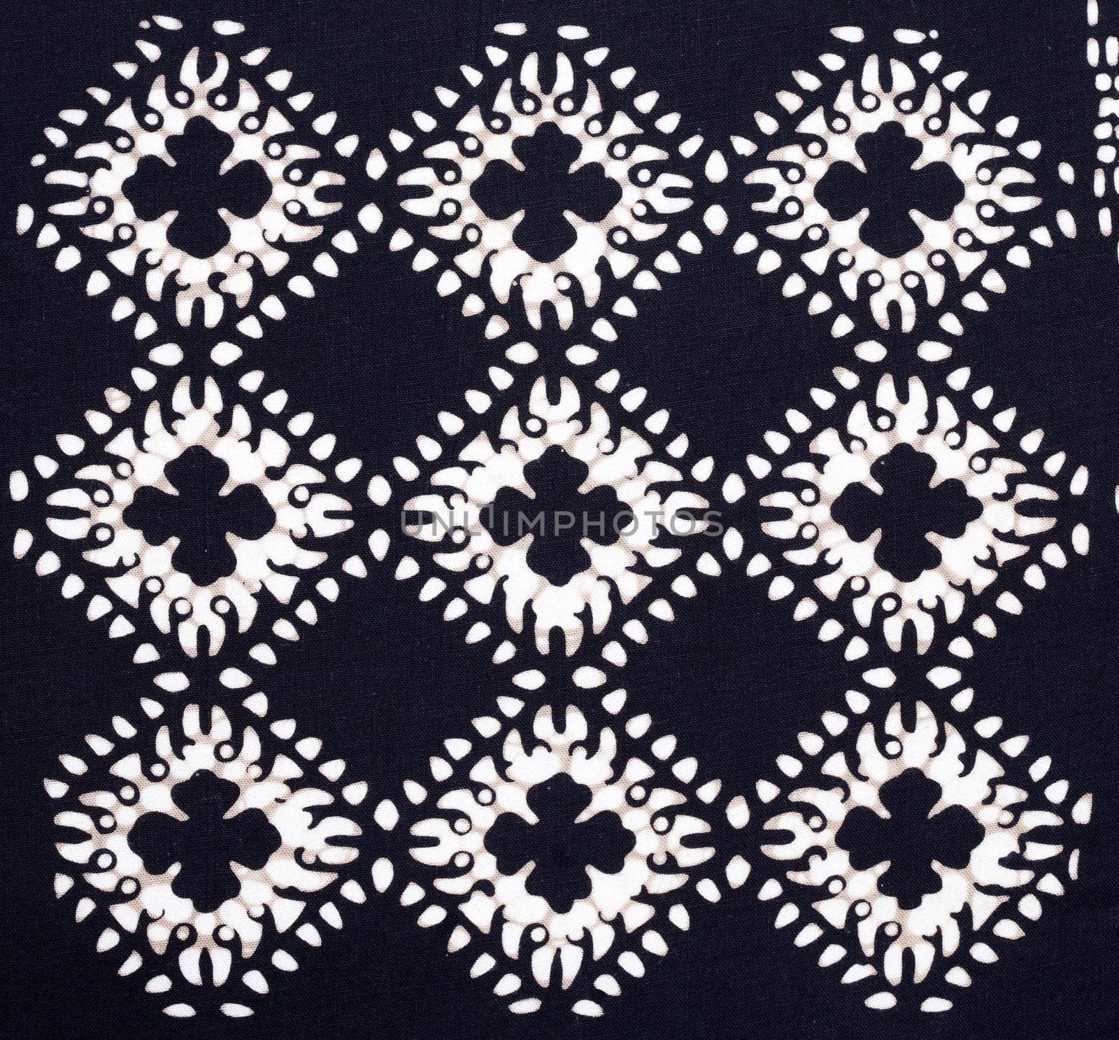 Detail of a batik design from Indonesia