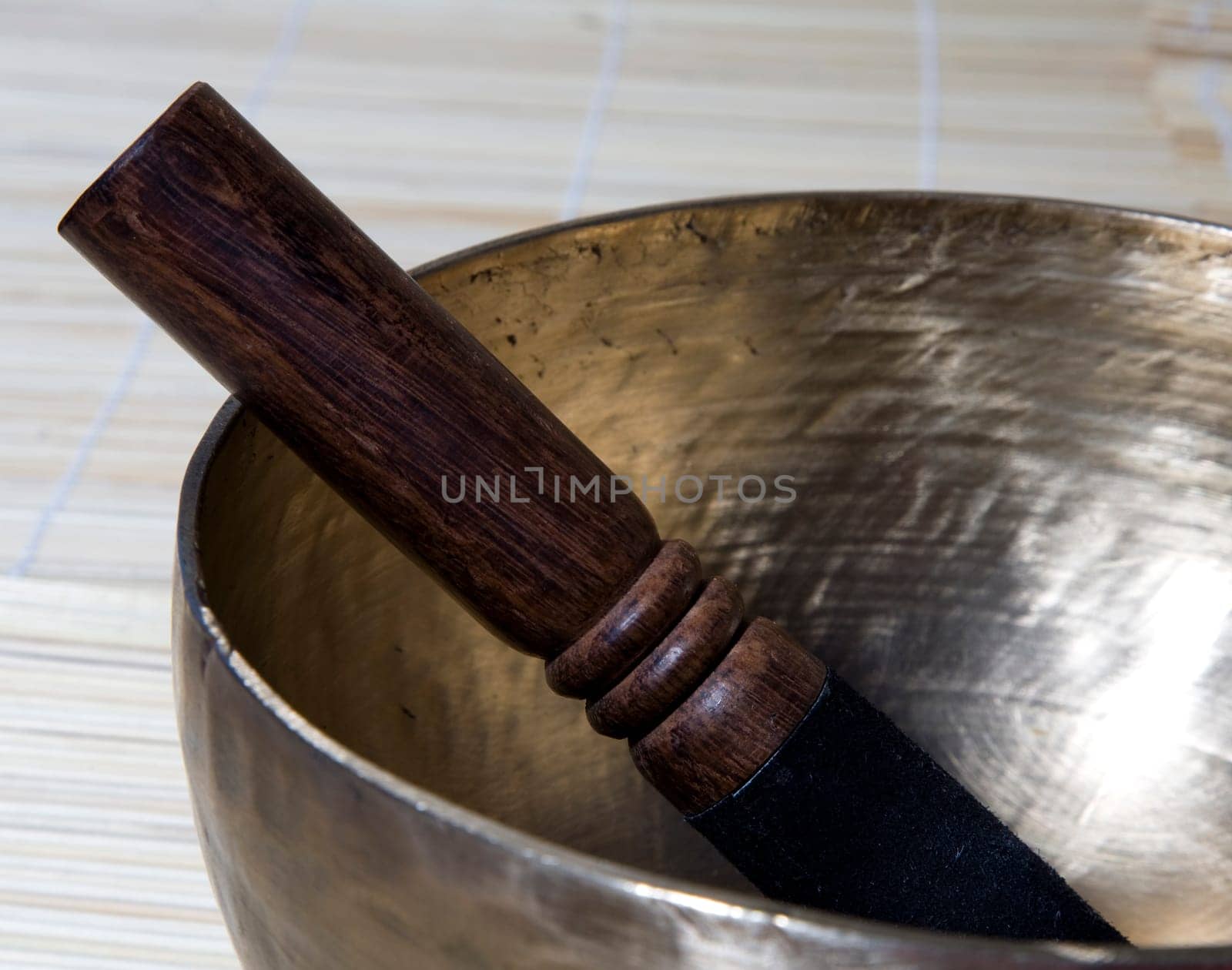 Tibetan singing bowl for sound healing