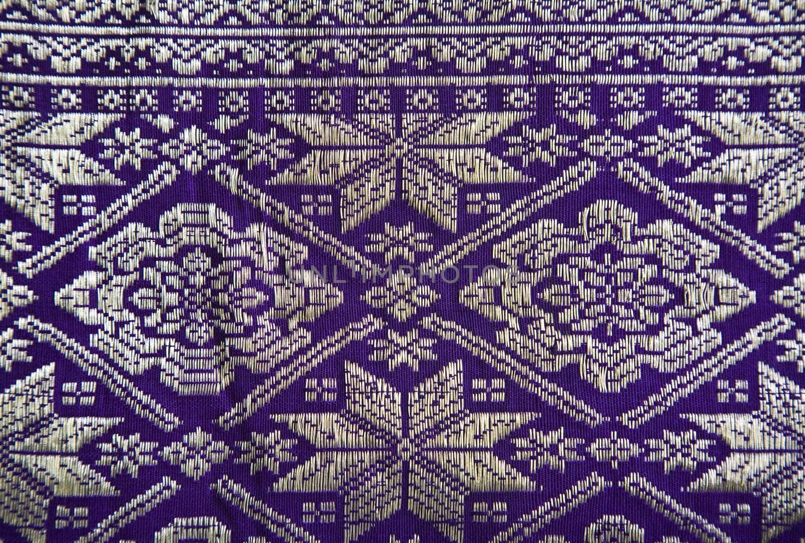 Detail of a Songket from Palembang, Sumatra